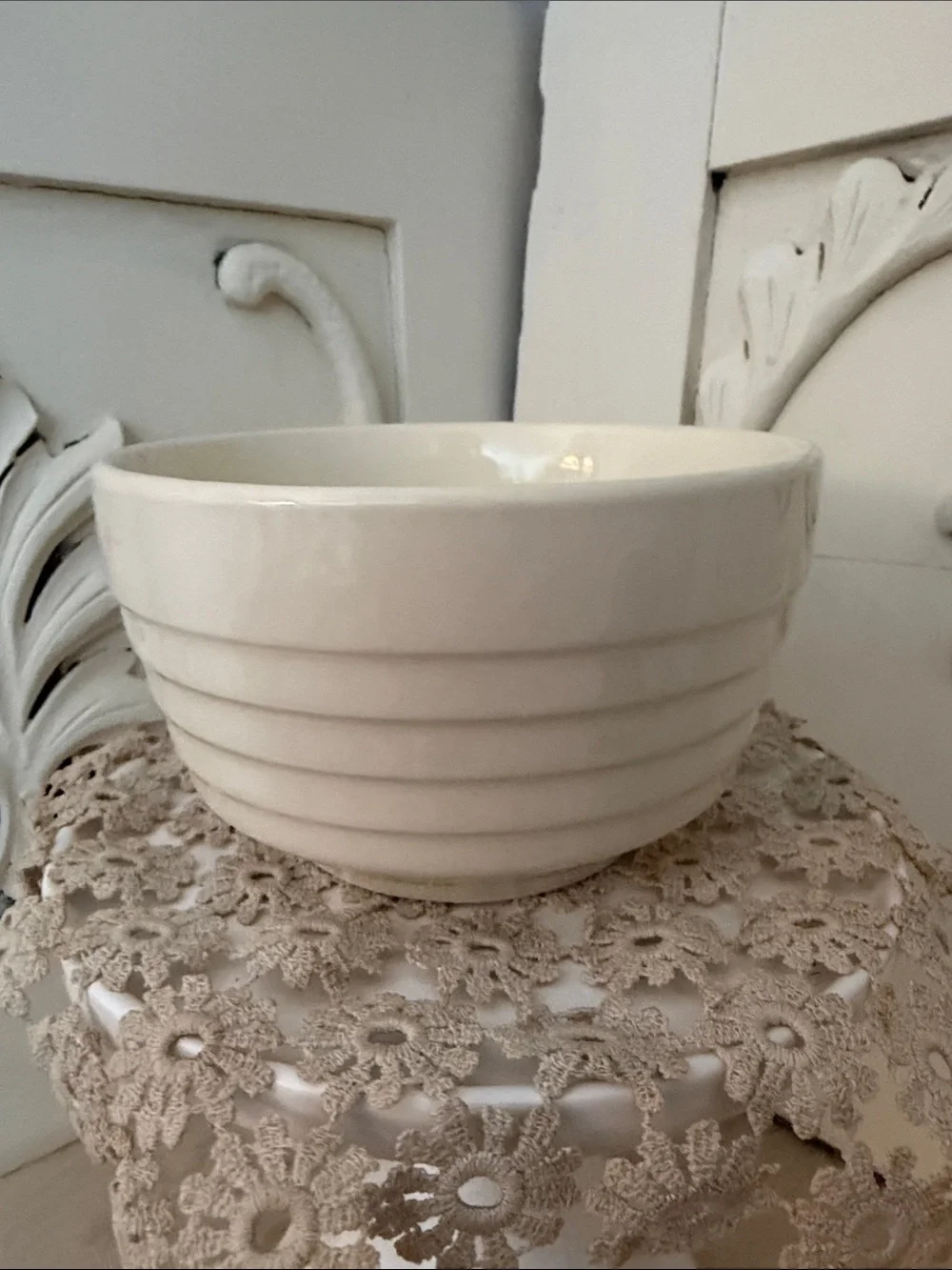 Ironstone  Beehive Bowl USA